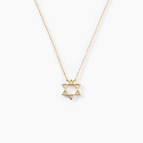 Collier Isak Or Jaune Diamant - Colliers Femme | Histoire d’Or