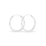 Cr&eacute;oles Argent Blanc Olympia - Boucles d'oreilles cr&eacute;oles Femme | Histoire d&rsquo;Or