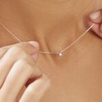 Collier Agota Or Blanc Diamant - Colliers Femme | Histoire d&rsquo;Or