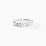 Alliance Marlin Or Blanc Oxyde De Zirconium - Alliances Femme | Histoire d&rsquo;Or