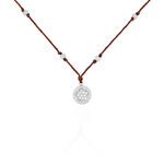 Collier Muguette Argent Blanc Oxyde De Zirconium - Colliers fantaisie Femme | Histoire d&rsquo;Or