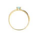 Bague Rory Or Jaune Topaze - Bagues solitaires Femme | Histoire d&rsquo;Or