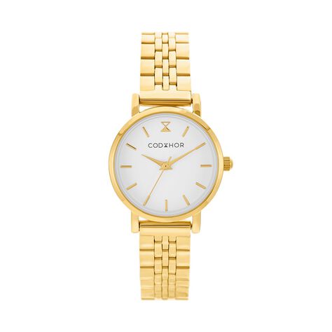 Montre Codhor Alix Blanc - Montres Femme | Histoire d&rsquo;Or