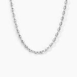 Collier Carrus Argent Blanc - Chaines Homme | Histoire d&rsquo;Or