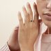 Bague Jahyna Or Jaune Saphir Et Diamant - Bagues solitaires Femme | Histoire d’Or