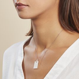 Pendentif Tao Argent Blanc - Pendentifs Famille | Histoire d’Or