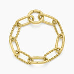 Bracelet Andria Acier Jaune - Bracelets Femme | Histoire d&rsquo;Or