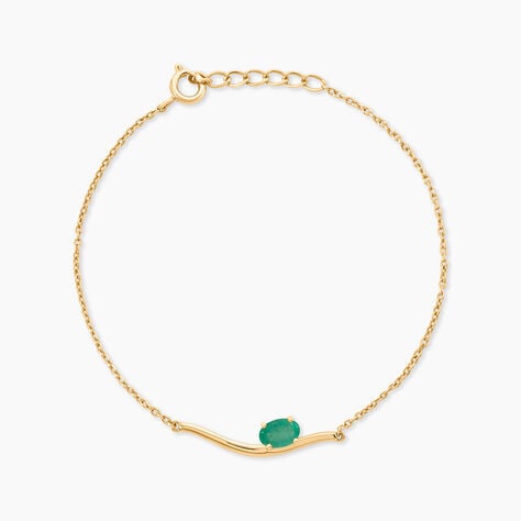 Bracelet Heritage Or Jaune Emeraude - Bracelets Femme | Histoire d&rsquo;Or