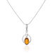 Collier Argent Blanc Anne-therese Ambre - Colliers fantaisie Femme | Histoire d’Or