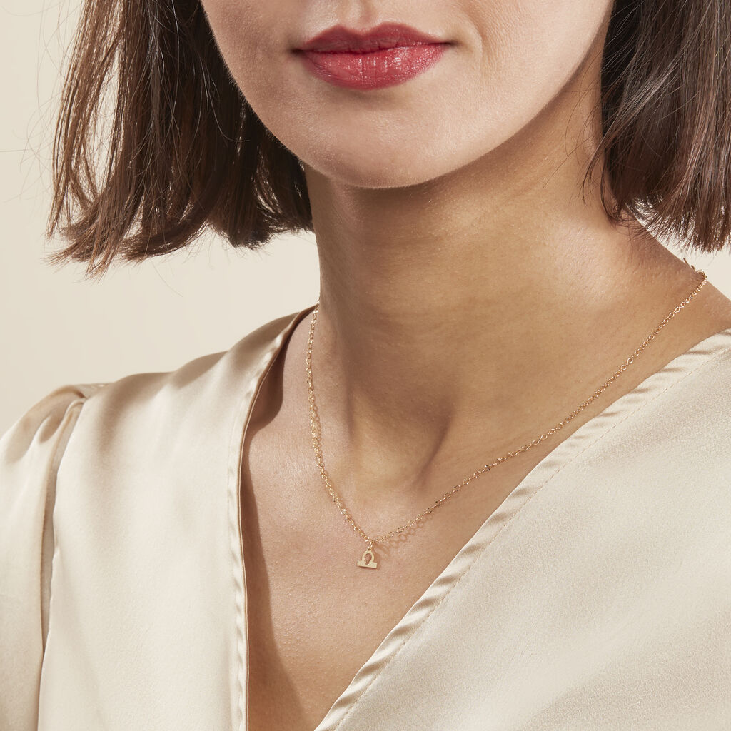 Pendentif Or Jaune Alibiza - Pendentifs Zodiaque Famille | Histoire d’Or