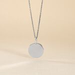 Pendentif Elisandre Argent Blanc - Pendentifs Unisex | Histoire d&rsquo;Or