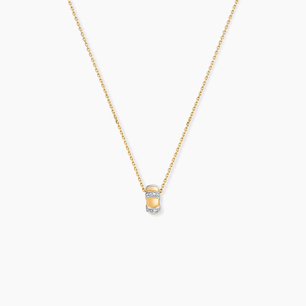 Collier Hamino Or Jaune Diamant - Colliers Femme | Histoire d&rsquo;Or