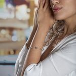 Bracelet Catarina Argent Blanc - Bracelets Femme | Histoire d&rsquo;Or