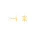 Boucles D'oreilles Puces Almahae Tortue Or Jaune - Clous d'oreilles Femme | Histoire d’Or