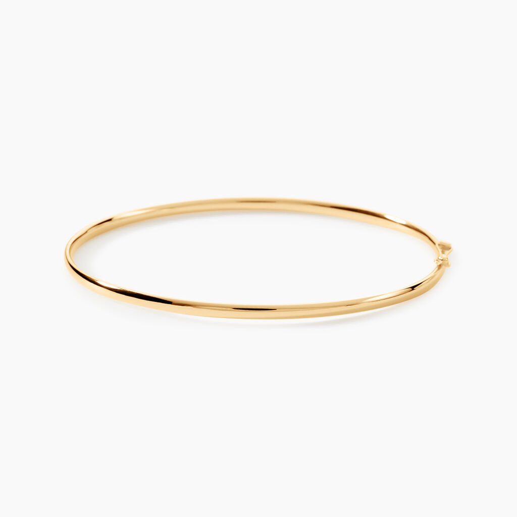 Bracelet Jonc Yuriy Fil Flexible Or Jaune - Bracelets joncs Femme | Histoire d&rsquo;Or