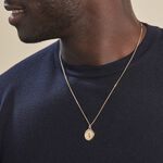 Pendentif Vierge Ovale Or Jaune - Pendentifs Bapt&ecirc;me Famille | Histoire d&rsquo;Or