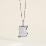 Pendentif Zodiaque Parchemin Argent Blanc - Pendentifs Communion Famille | Histoire d&rsquo;Or