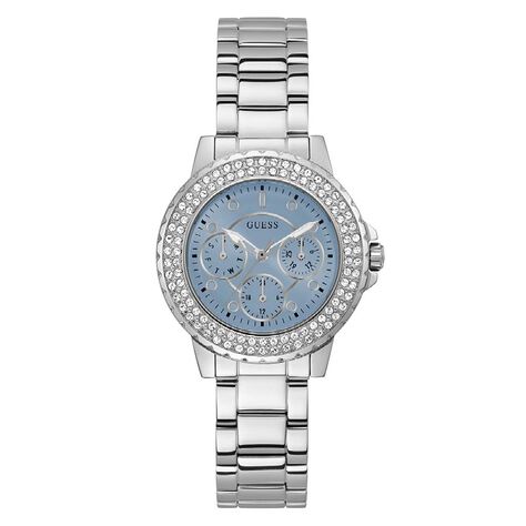 Montre Guess Crown Jewel Bleu - Montres Femme | Histoire d’Or
