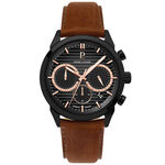 Montre Pierre Lannier Monarck Noir - Montres Homme | Histoire d&rsquo;Or