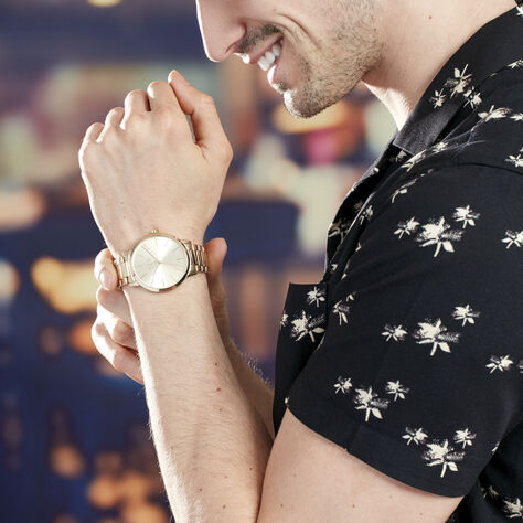 Montre Armani Exchange Doré Ax2707 - Montres Homme | Histoire d’Or