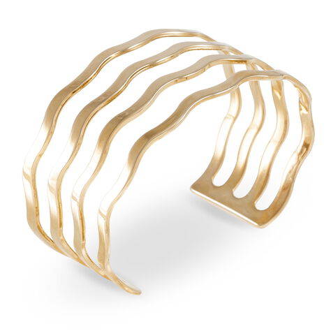 Bracelet Jonc Sidwellae Plaqué Or Jaune - Bracelets Femme | Histoire d’Or