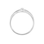 Bague Solitaire Katalina Or Blanc Diamant - Bagues solitaires Femme | Histoire d&rsquo;Or