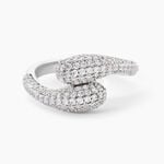 Bague Mademoiselle Argent Blanc Oxyde De Zirconium - Bagues avec pierre Femme | Histoire d&rsquo;Or