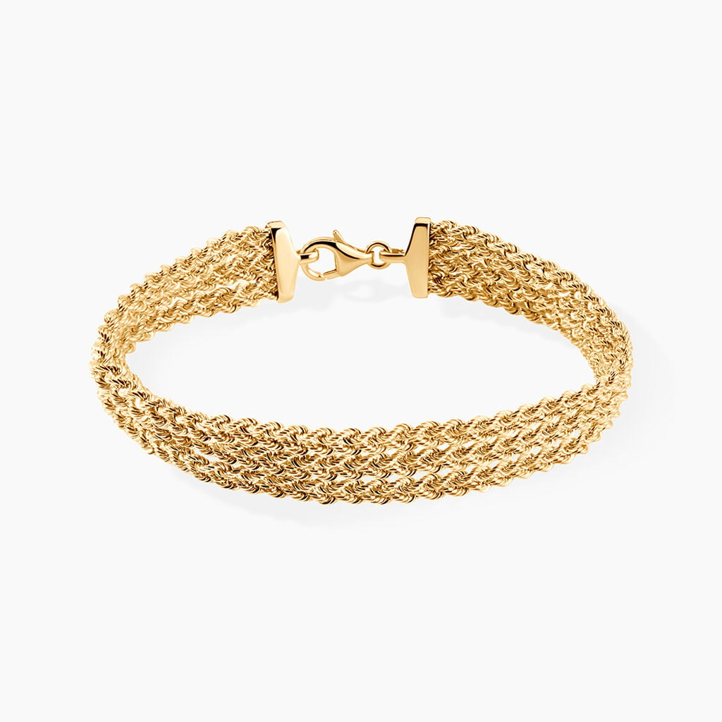 Bracelet Cordelia Or Jaune - Bijoux sans pierre Femme | Histoire d&rsquo;Or