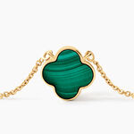 Collier Lucky Gems Or Jaune Malachite - Colliers Femme | Histoire d&rsquo;Or