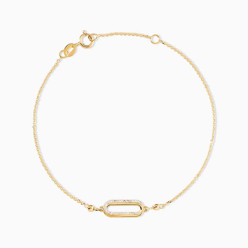 Bracelet Link Or Jaune - Bracelets Femme | Histoire d&rsquo;Or