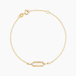 Bracelet Link Or Jaune - Bracelets Femme | Histoire d&rsquo;Or