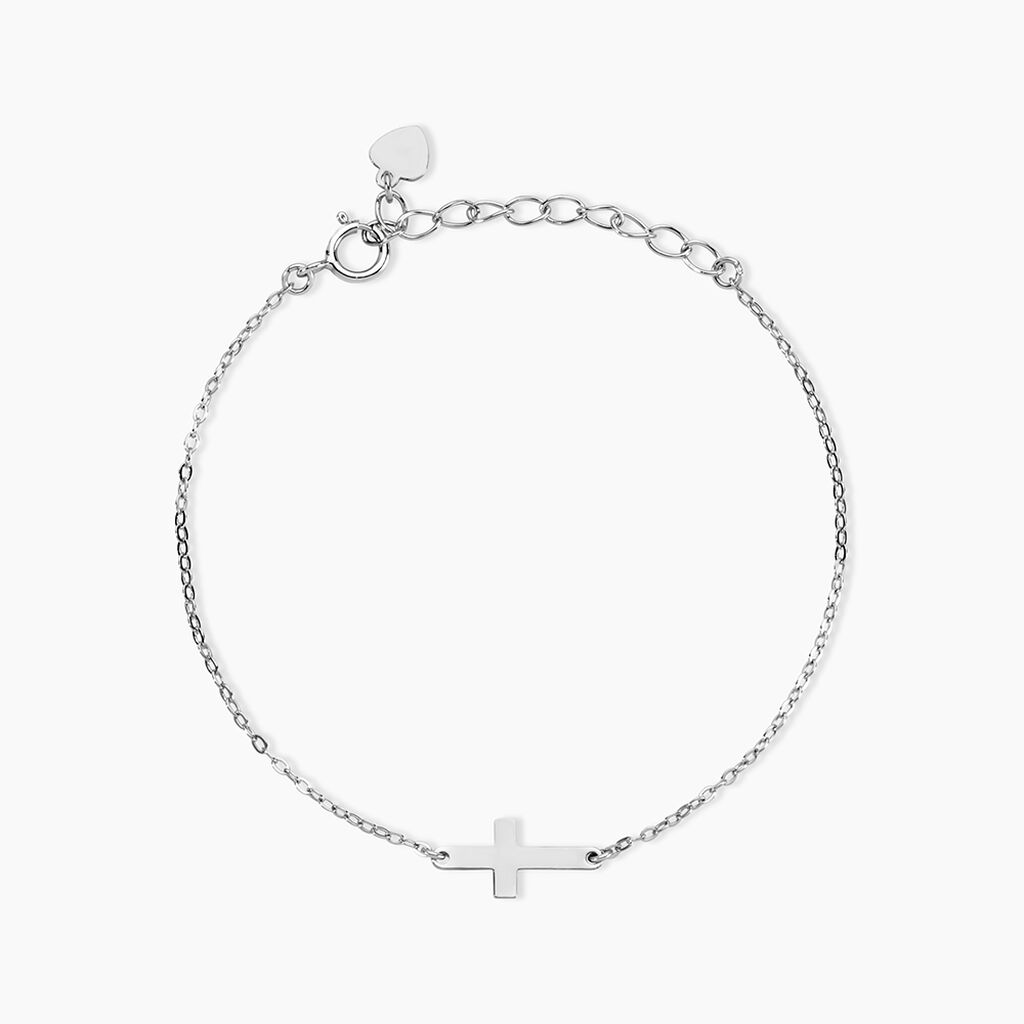 Bracelet Gaiana Argent Blanc - Bijoux sans pierre Femme | Histoire d&rsquo;Or