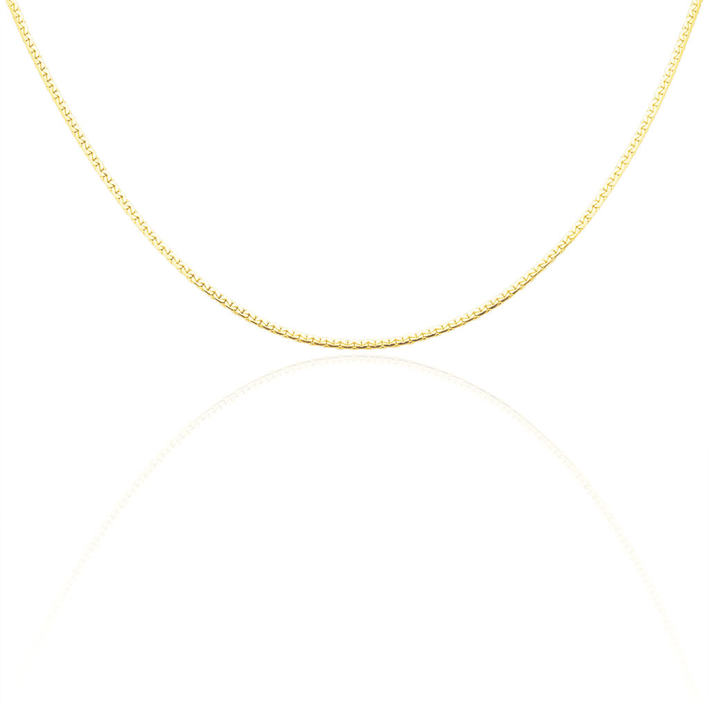 Collier Ivy Maille Haricot Or Jaune - Chaines Femme | Histoire d&rsquo;Or
