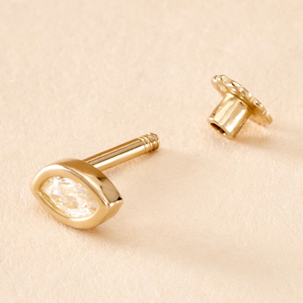 Piercing Mix And Match Or Jaune Oxyde De Zirconium - Bijoux Femme | Histoire d’Or