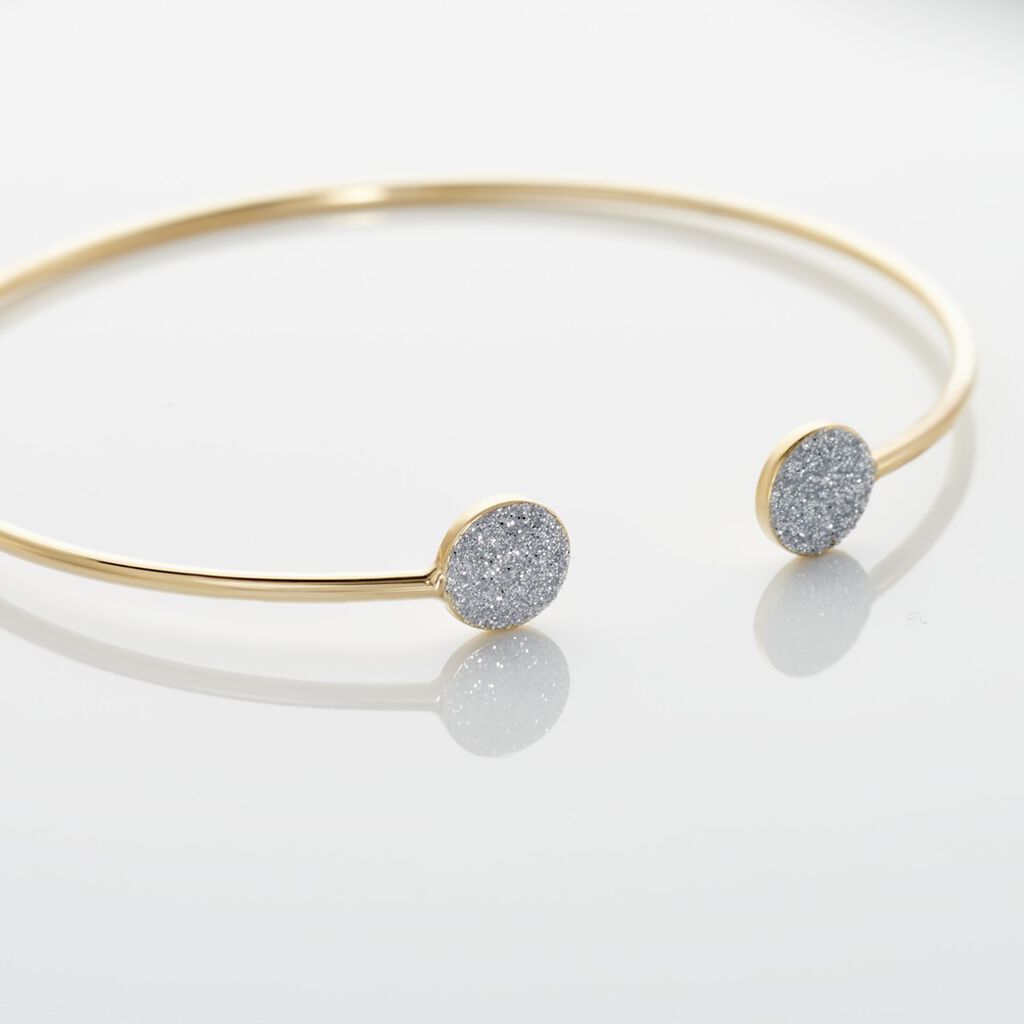 Bracelet Jonc Eryne Or Jaune - Bracelets joncs Femme | Histoire d&rsquo;Or