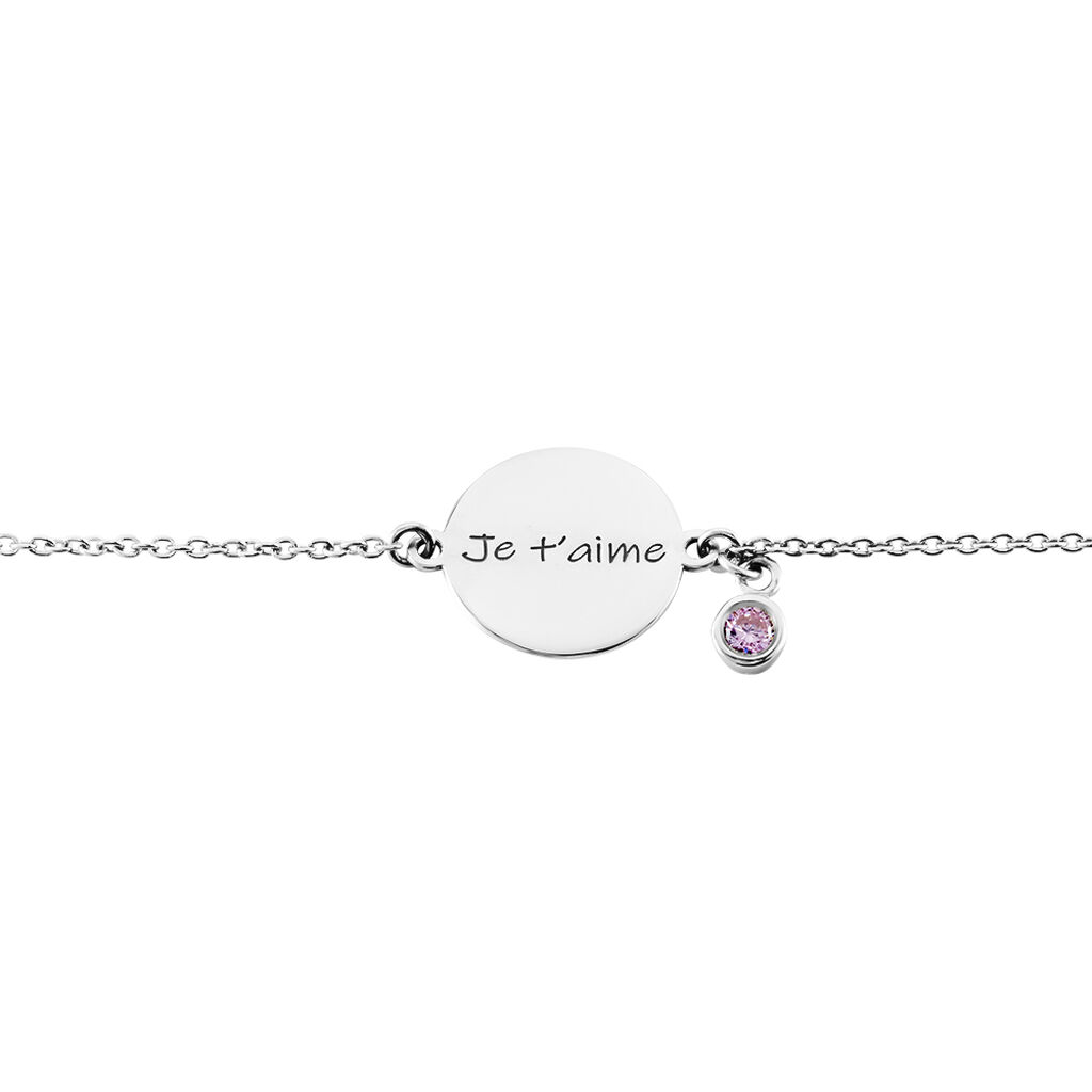 Bracelet Argent Prew Oxyde De Zirconium - Bracelets Femme | Histoire d’Or