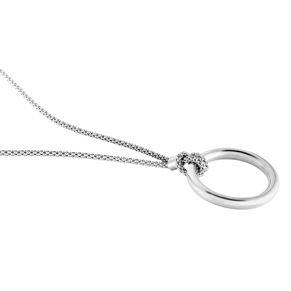 Collier Magda Argent Blanc - Colliers fantaisie Femme | Histoire d’Or