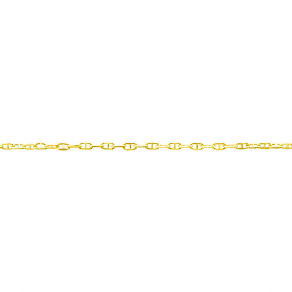 Chaîne De Cheville Maille Marine Or Jaune - Chaînes de cheville Femme | Histoire d’Or