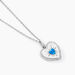 Collier Ocean Argent Blanc Turquoise Oxyde De Zirconium - Colliers fantaisie Femme | Histoire d’Or