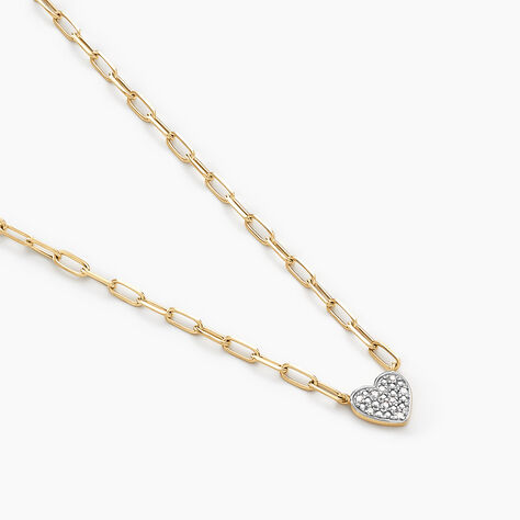 Collier Loved One Or Jaune Diamant - Colliers Femme | Histoire d’Or