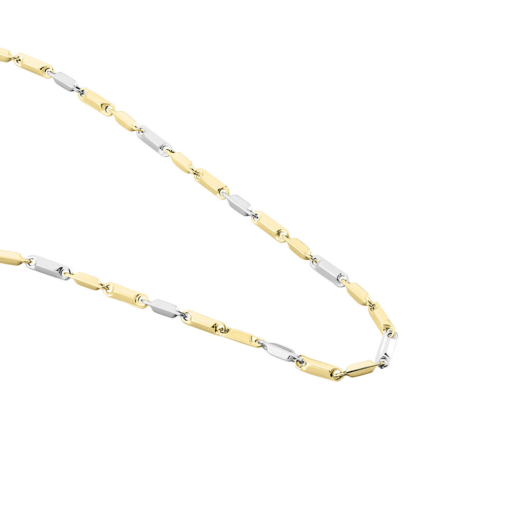 Collier Paqui Or Bicolore - Colliers Homme | Histoire d’Or