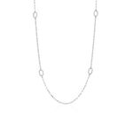 Collier Sautoir Soho Argent Blanc - Sautoirs Femme | Histoire d&rsquo;Or