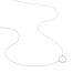 Collier Stip Or Blanc Oxyde De Zirconium - Colliers Femme | Histoire d’Or