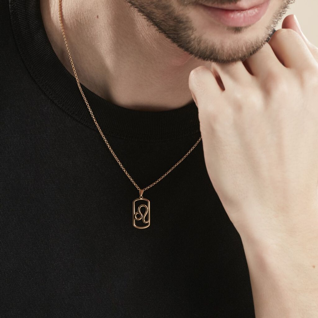 Collier Plaqué Or Prospero - Colliers Zodiaque Homme | Histoire d’Or