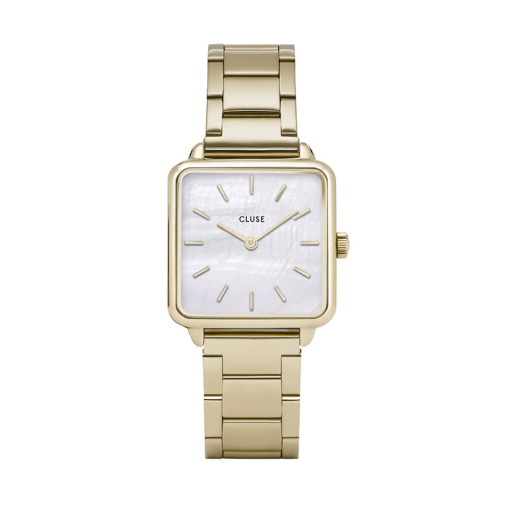 Montre Cluse La Tetragone Nacre - Montres Femme | Histoire d’Or