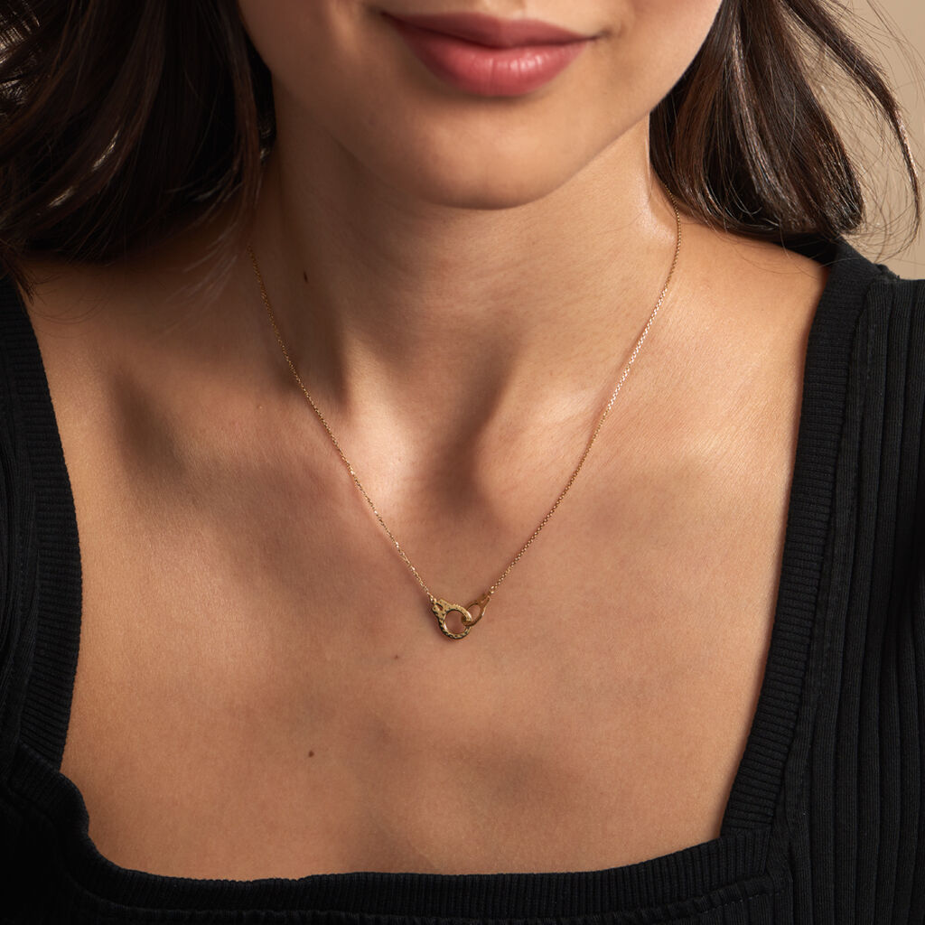 Collier Foma Or Jaune Oxyde De Zirconium - Colliers Femme | Histoire d’Or