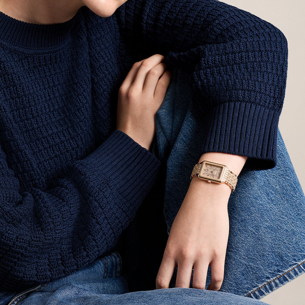 Montre Fossil Raquel Beige - Montres Femme | Histoire d&rsquo;Or