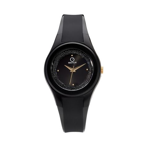 Montre O Watch Fluffy Noir - Montres Femme | Histoire d’Or