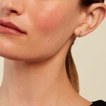 Boucles D'oreilles Puces Marika Plaqu&eacute; Or Dor&eacute; Oxyde De Zirconium - Boucles d'oreilles fantaisie Femme | Histoire d&rsquo;Or