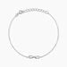 Bracelet Maurine Argent Blanc Oxyde De Zirconium - Bracelets Femme | Histoire d&rsquo;Or